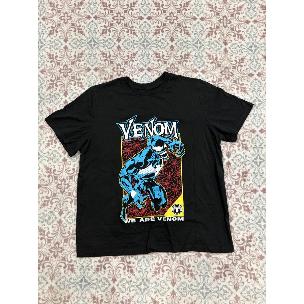 Marvel Venom Graphic T-Shirt Black Short Sleeve We Are Venom MS0099ABBRS 18/20